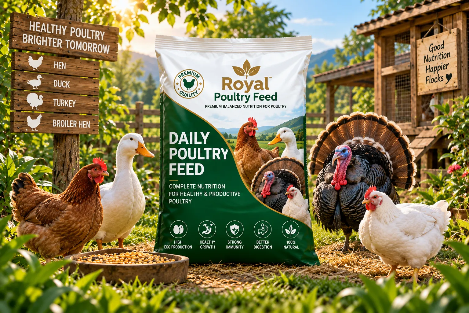 Poultry - Hen, Duck, Turkey & Broiler
